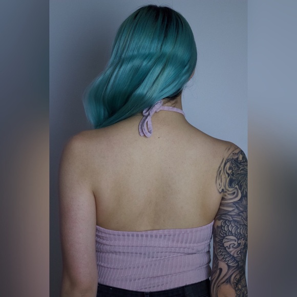 Pink Halter Top - Picture 3 of 3